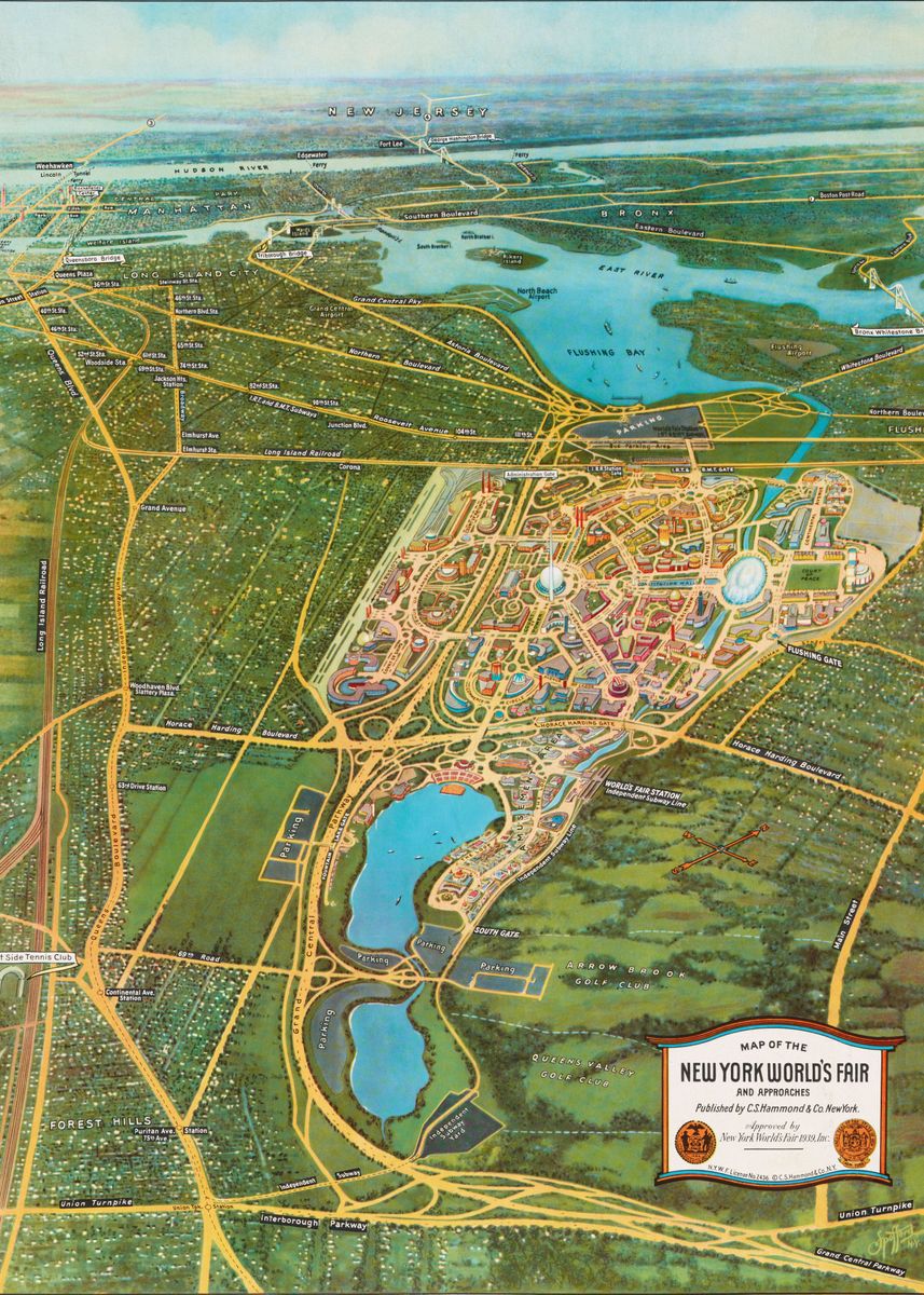 'Vintage NYC 1939 1940' Poster by StoicMindset Displate