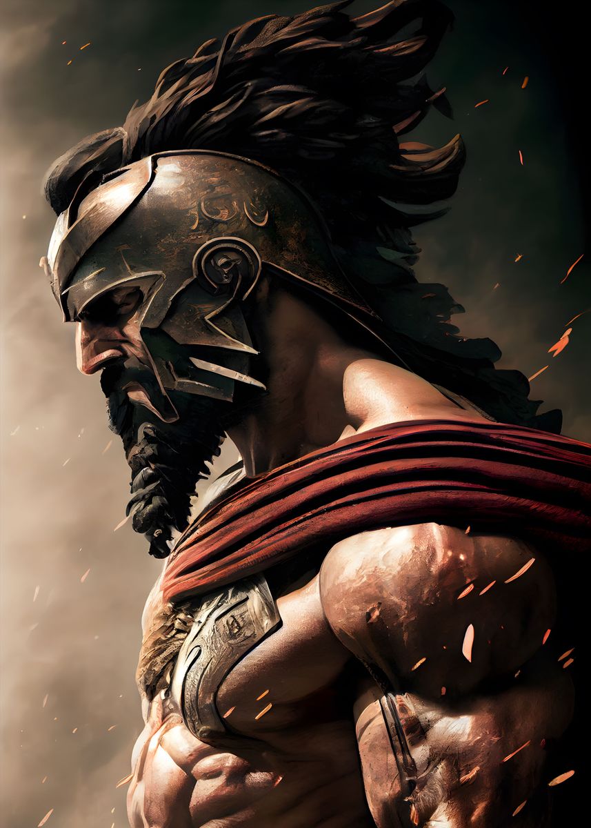 King Leonidas Painting King Leonidas Painting