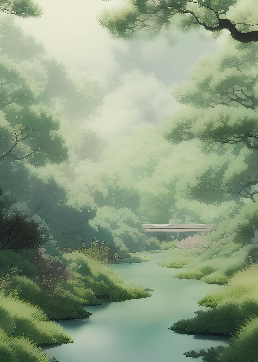 Anime background  Anime scenery, Scenery, Forest art