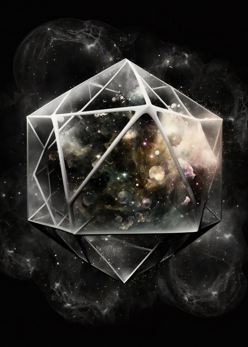 'The Surreal Dodecahedron' Poster, picture, metal print, paint by ...