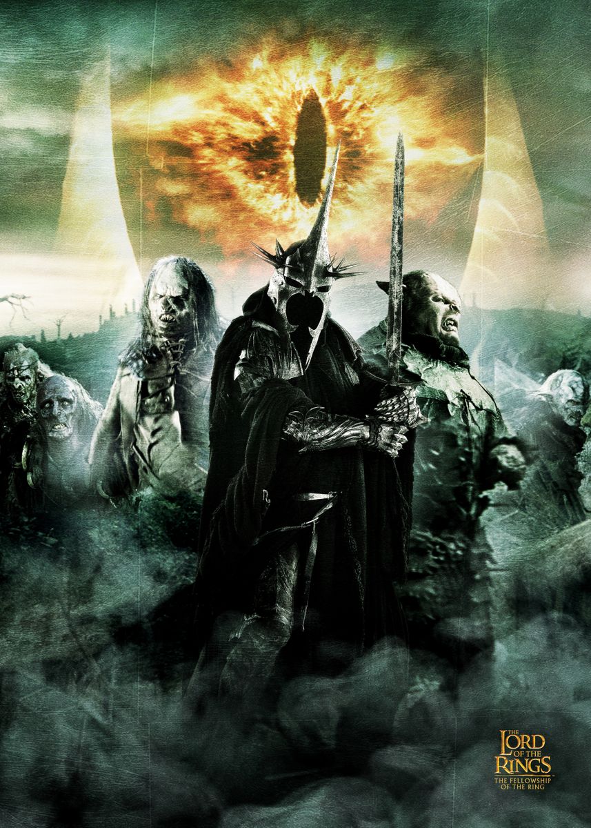 Lord of the Rings - Sauron Wall Mural | Buy online at Europosters