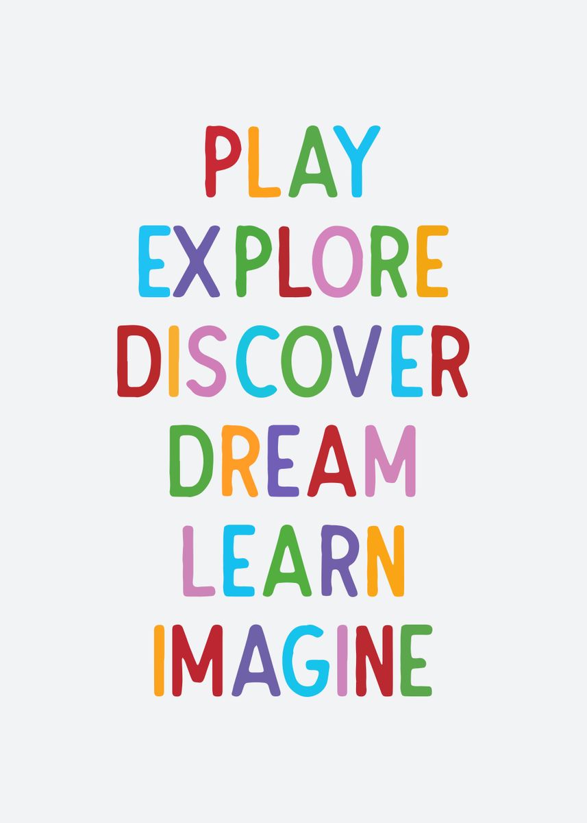 'kid decor' Poster by Muerller Inspiration | Displate