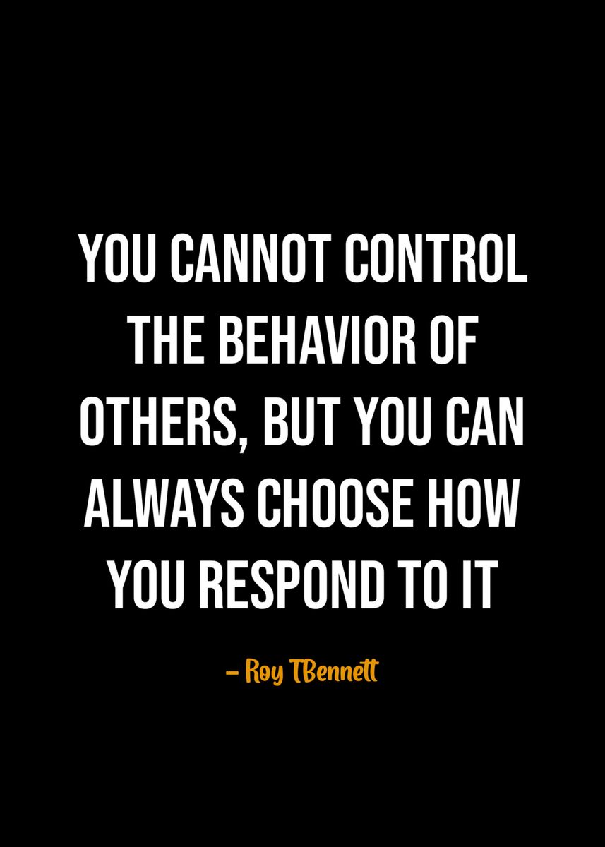 'Roy T Bennett quotes ' Poster, picture, metal print, paint by pus ...