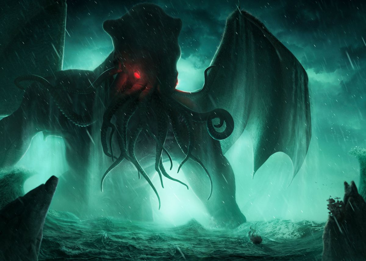 'Cthulhu' Poster by Michael de Groot | Displate