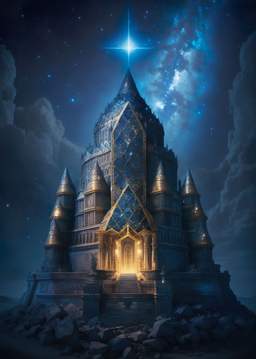 'Utopian Dreamscape' Poster, picture, metal print, paint by Ilyrin