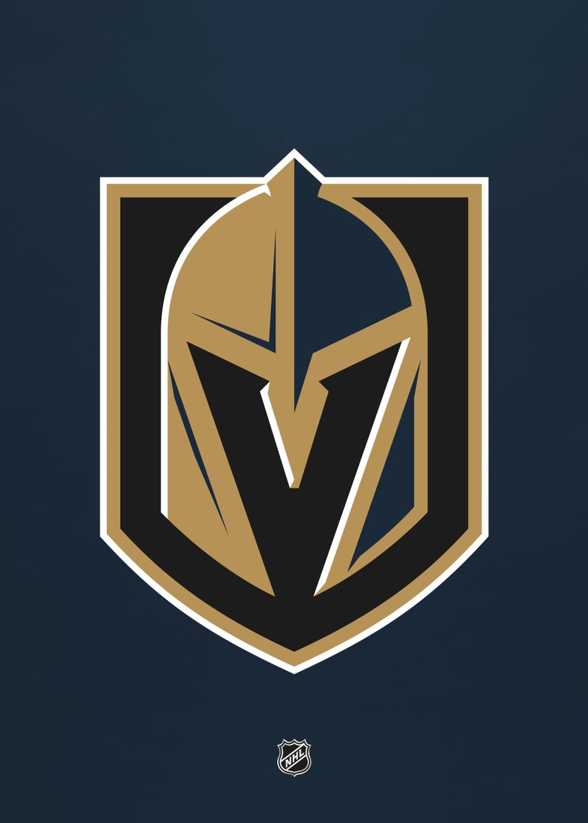 'Vegas Golden Knights Logo' Poster, picture, metal print, paint by NHL ...