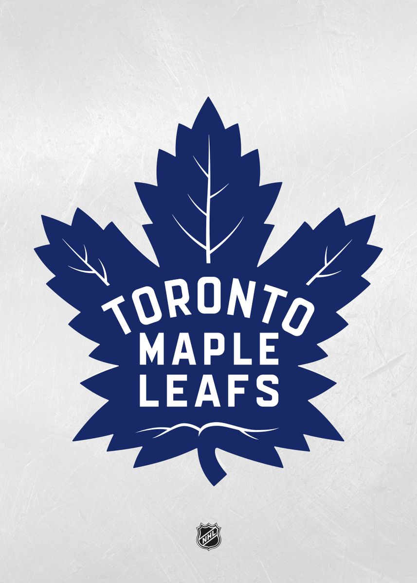'Toronto Maple Leafs Logo' Poster, picture, metal print, paint by NHL ...