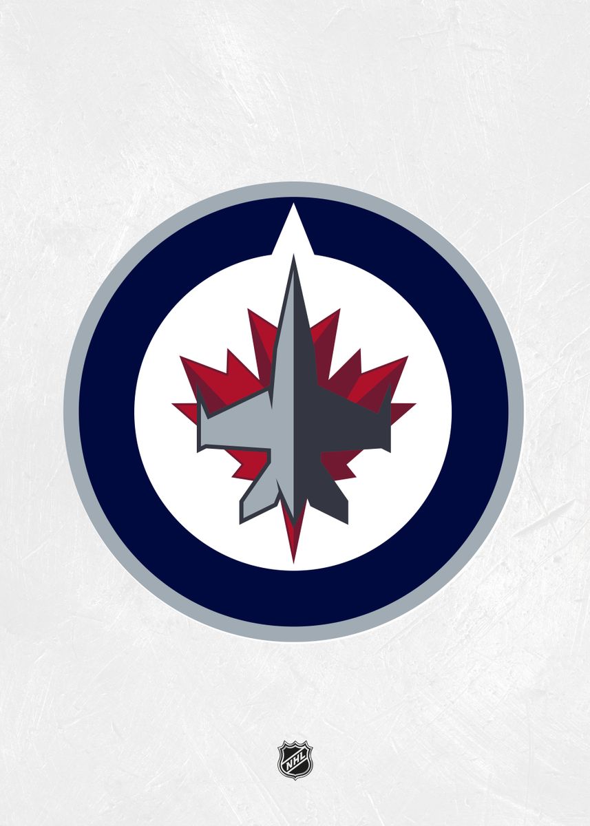 winnipeg-jets-logo-white-poster-picture-metal-print-paint-by-nhl