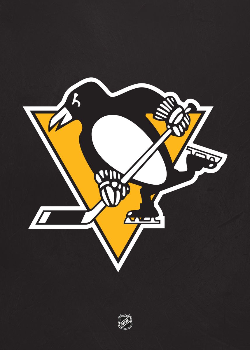 Vintage Pittsburgh Penguins Logo Sticker NHL