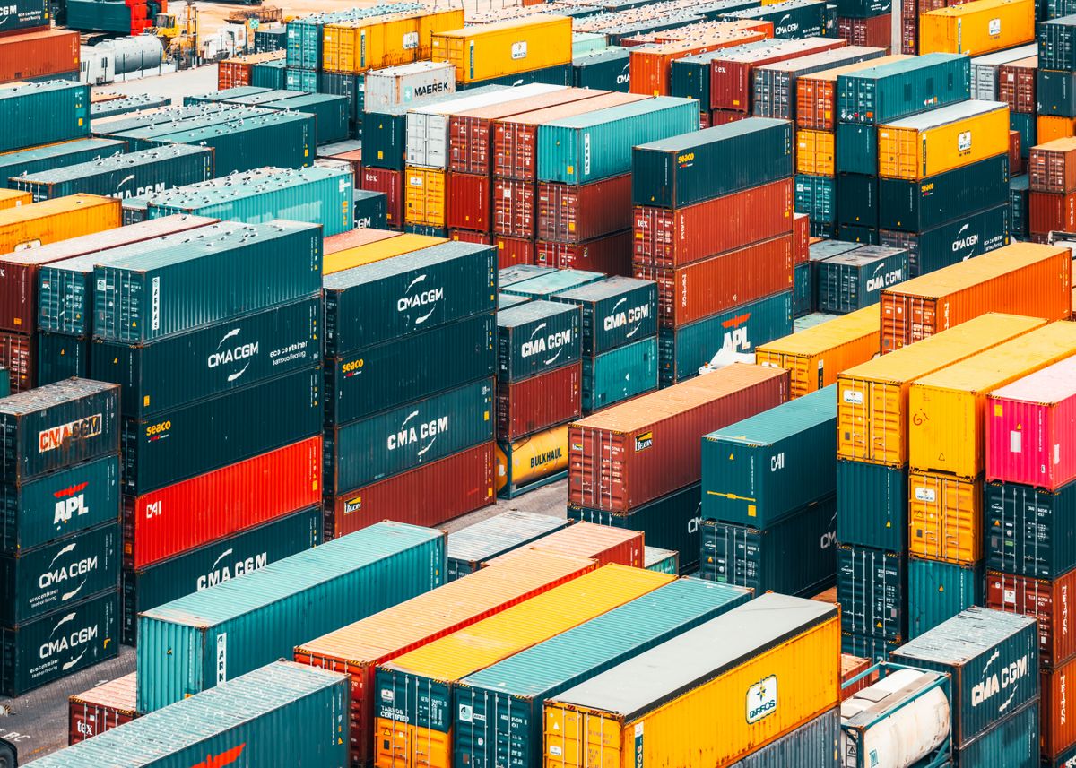 'Containers Everywhere 2' Poster by Dan Displate