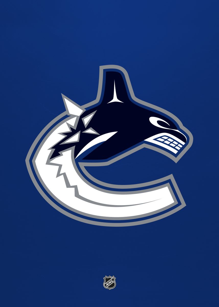 'Vancouver Canucks' Poster, Picture, Metal Print, Paint By NHL | Displate