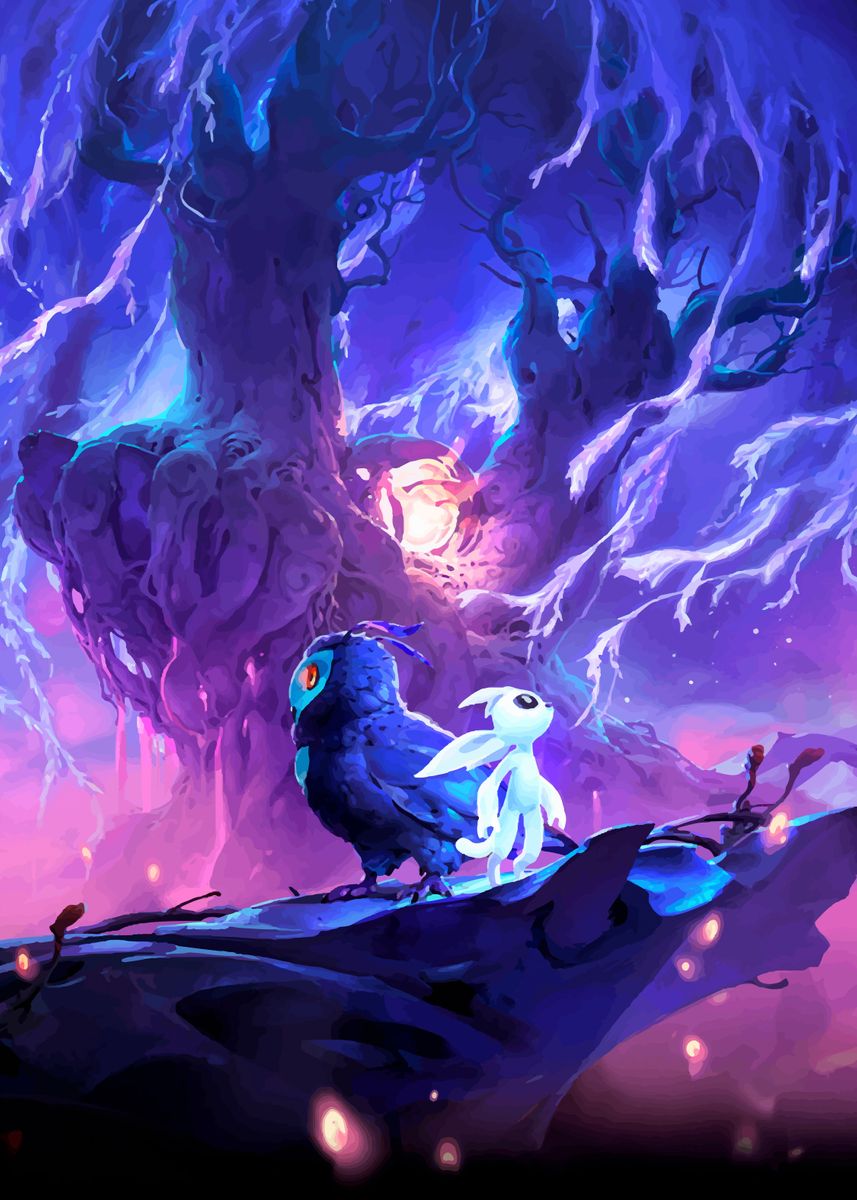 'Ori' Poster, picture, metal print, paint by Art Project | Displate