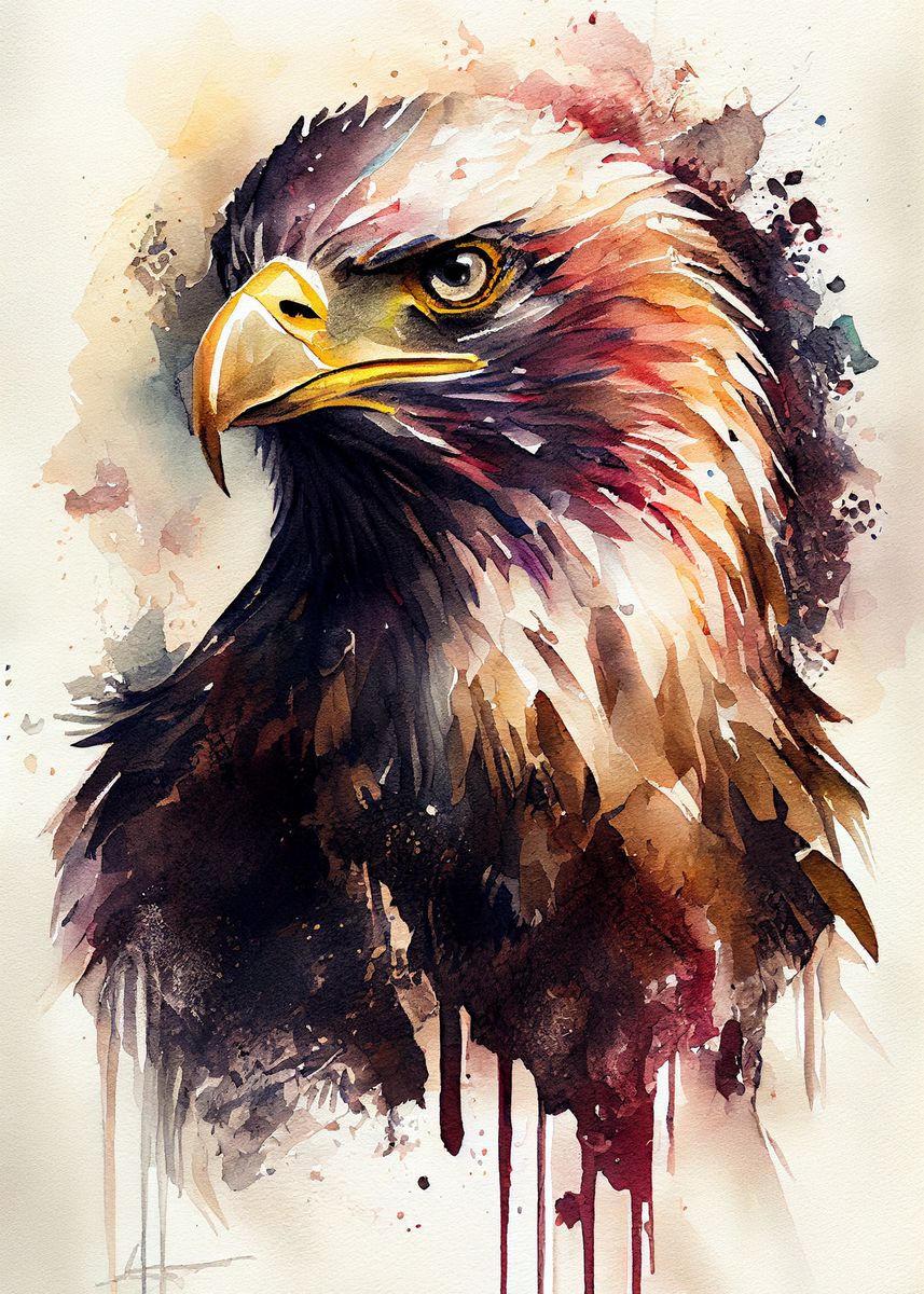 cool eagle art