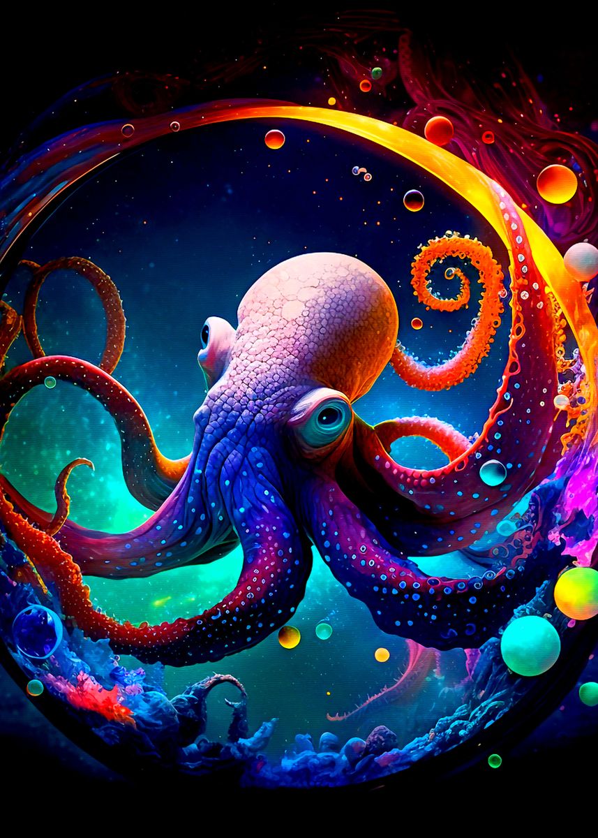 'Octopus' Poster by minh doan | Displate