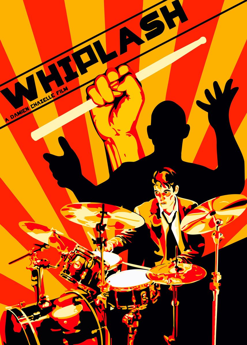 'Whiplash Movie' Poster, picture, metal print, paint by Movie Posters ...