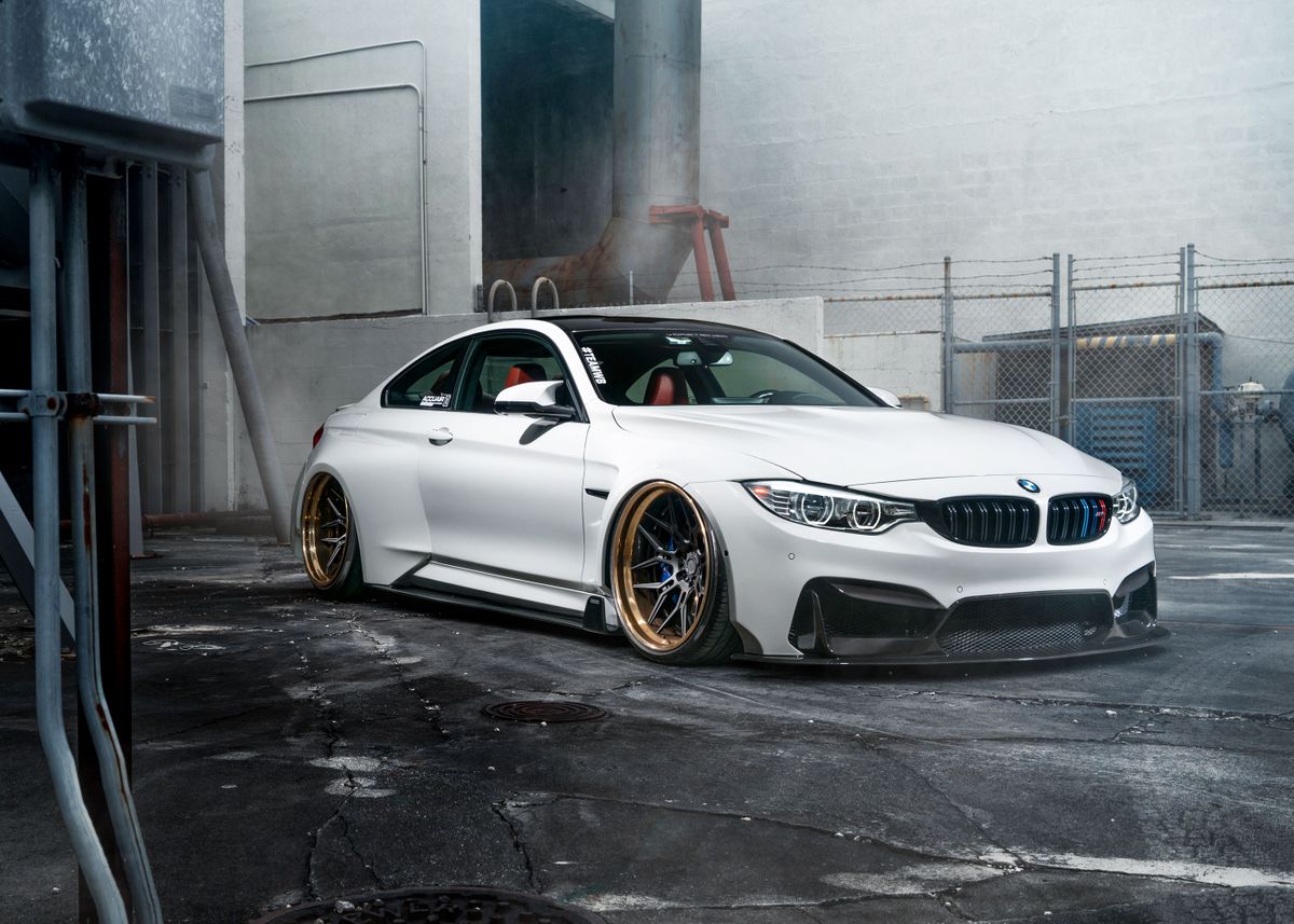 'BMW M4' Poster by Fast Cars | Displate