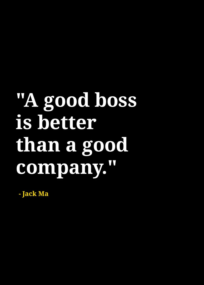 'Jack ma quotes ' Poster, picture, metal print, paint by iwak ayam ...