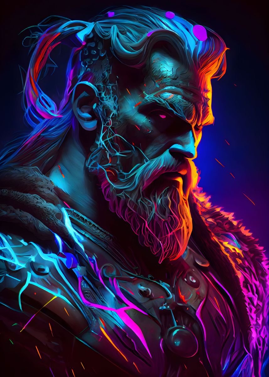 God Odin Artwork, HD wallpaper