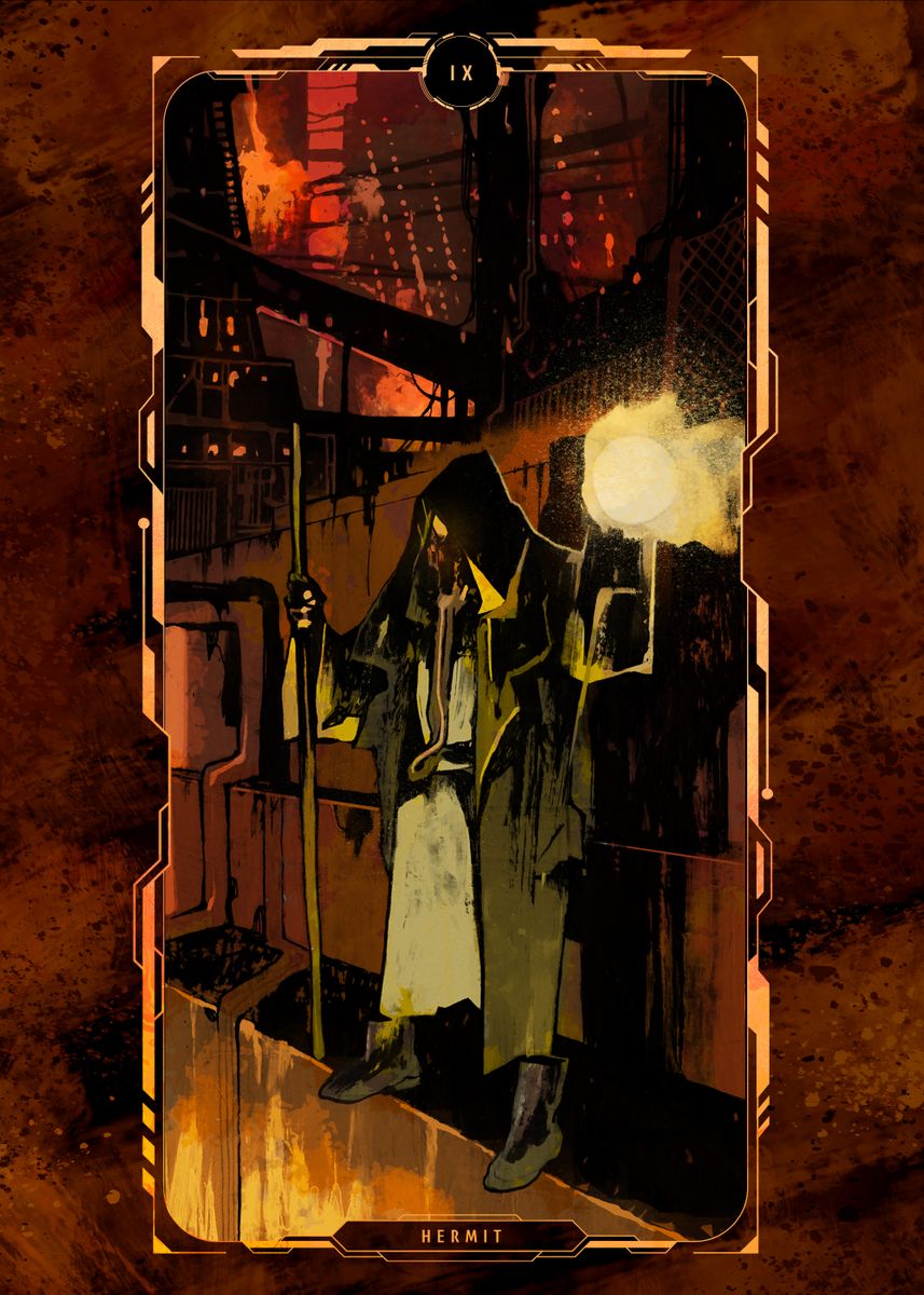 ‘Hermit’ Poster, picture, metal print, paint by Cyberpunk 2077 | Displate