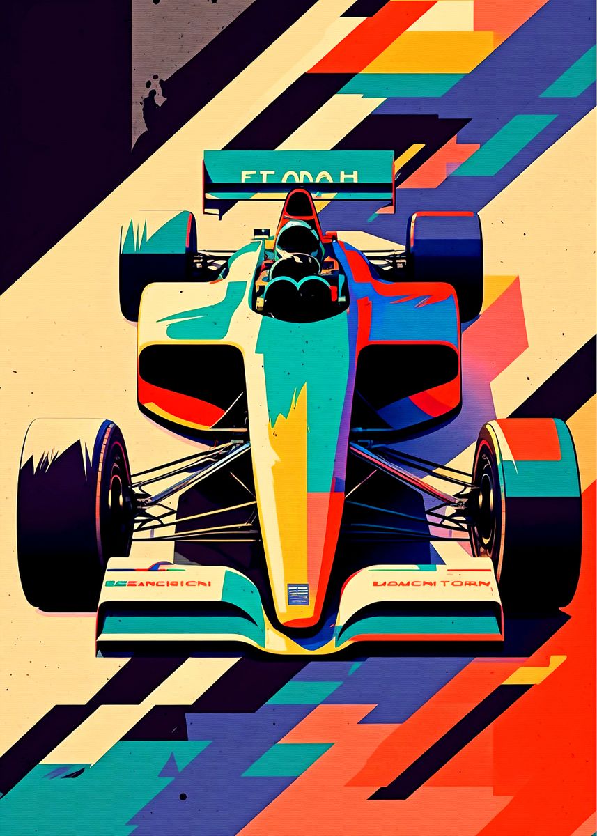 'F1' Poster by Keanu Reso | Displate