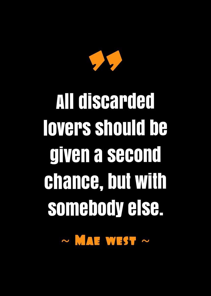 'quote Mae west ' Poster, picture, metal print, paint by ocill | Displate