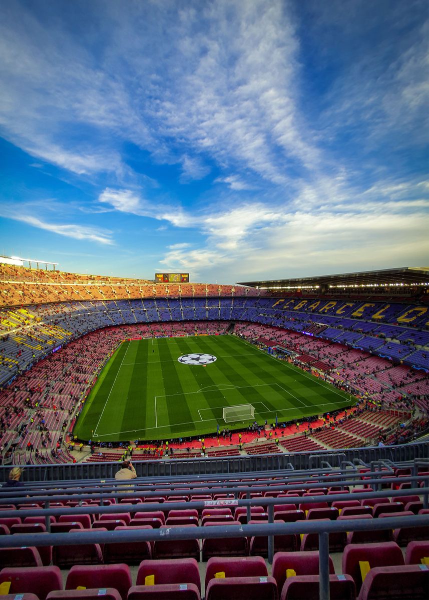 'football stadium' Poster, picture, metal print, paint by Law Yen ...