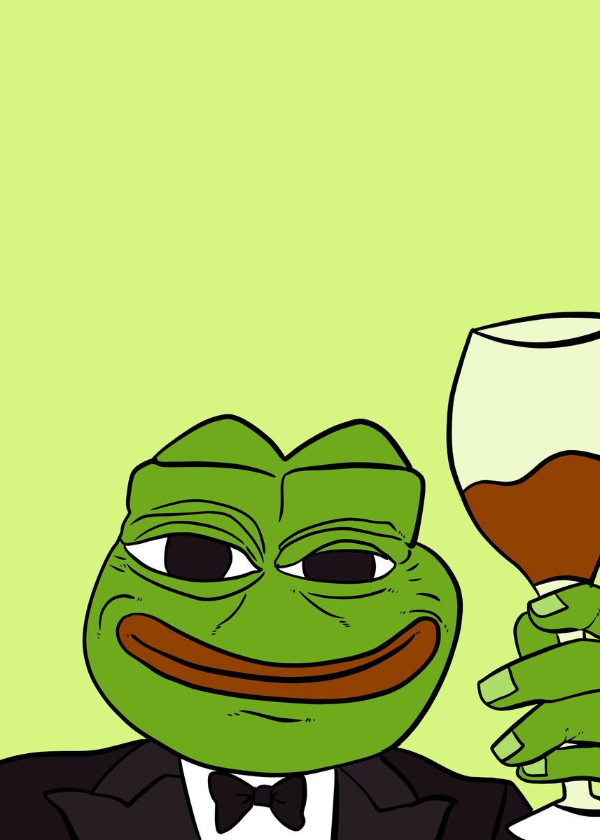 'cheers pepe' Poster, picture, metal print, paint by hafis ardiansyah ...