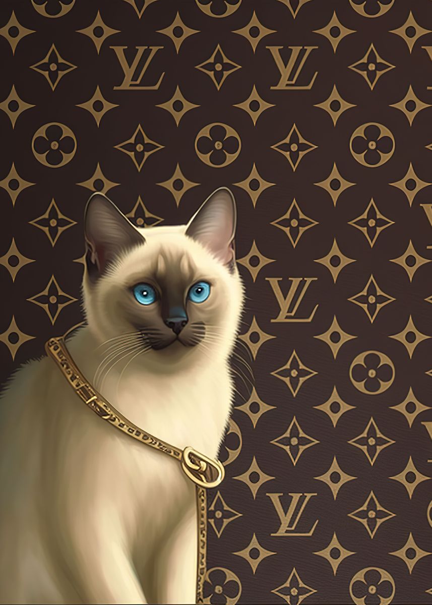 luxury cat ' Poster by Philippa Quintero
