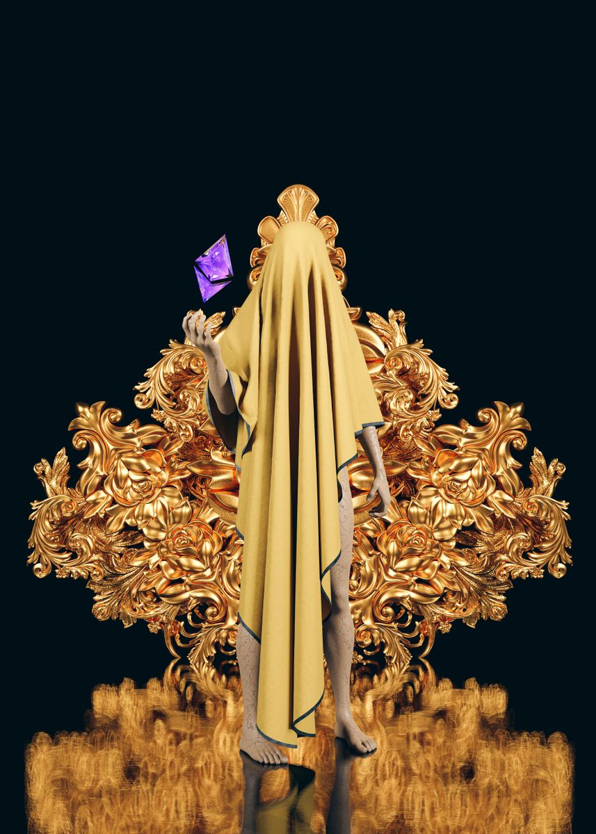 'Royal Man ETH' Poster by Srabon Arafat Displate