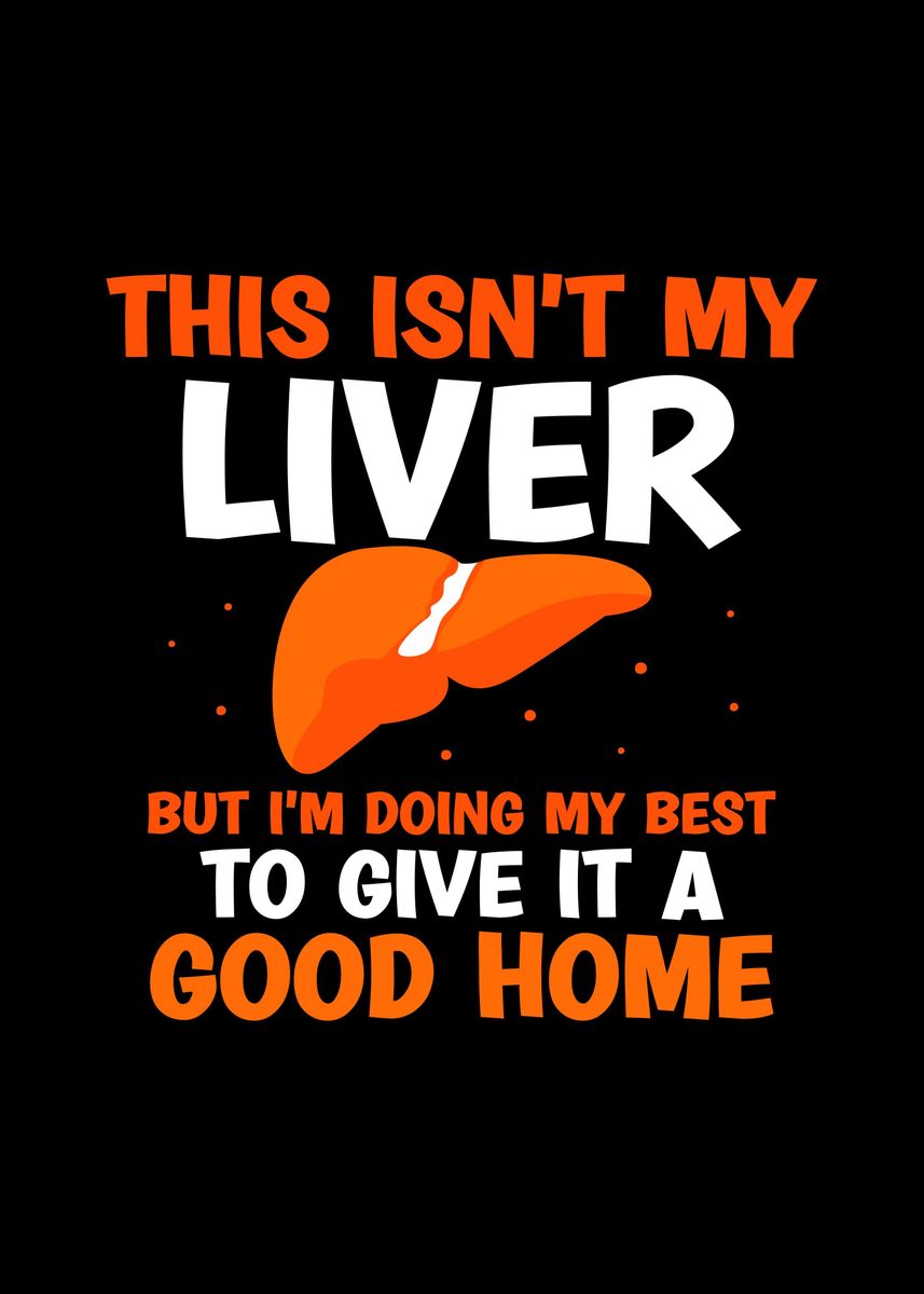 'Liver Transplant Survivor' Poster by Sebastian Wünsche Displate