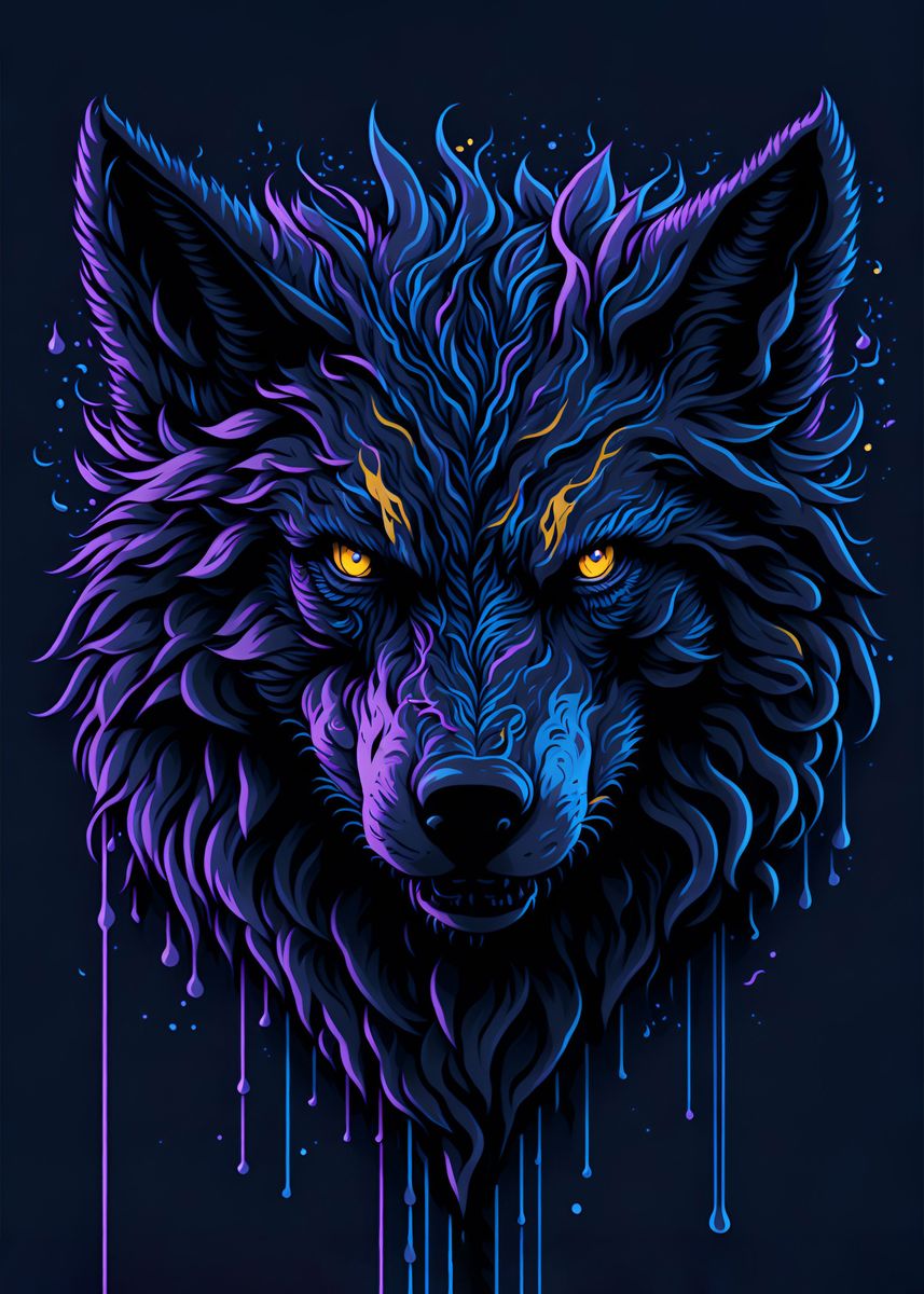 wolf graphic design