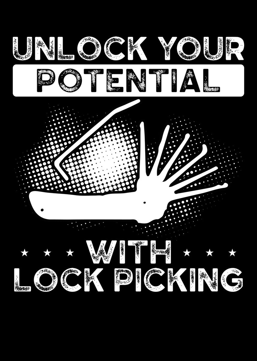 Unlock Your Potential Poster By BeMi Displate unlock-your-potential-poster-by-bemi-displate
