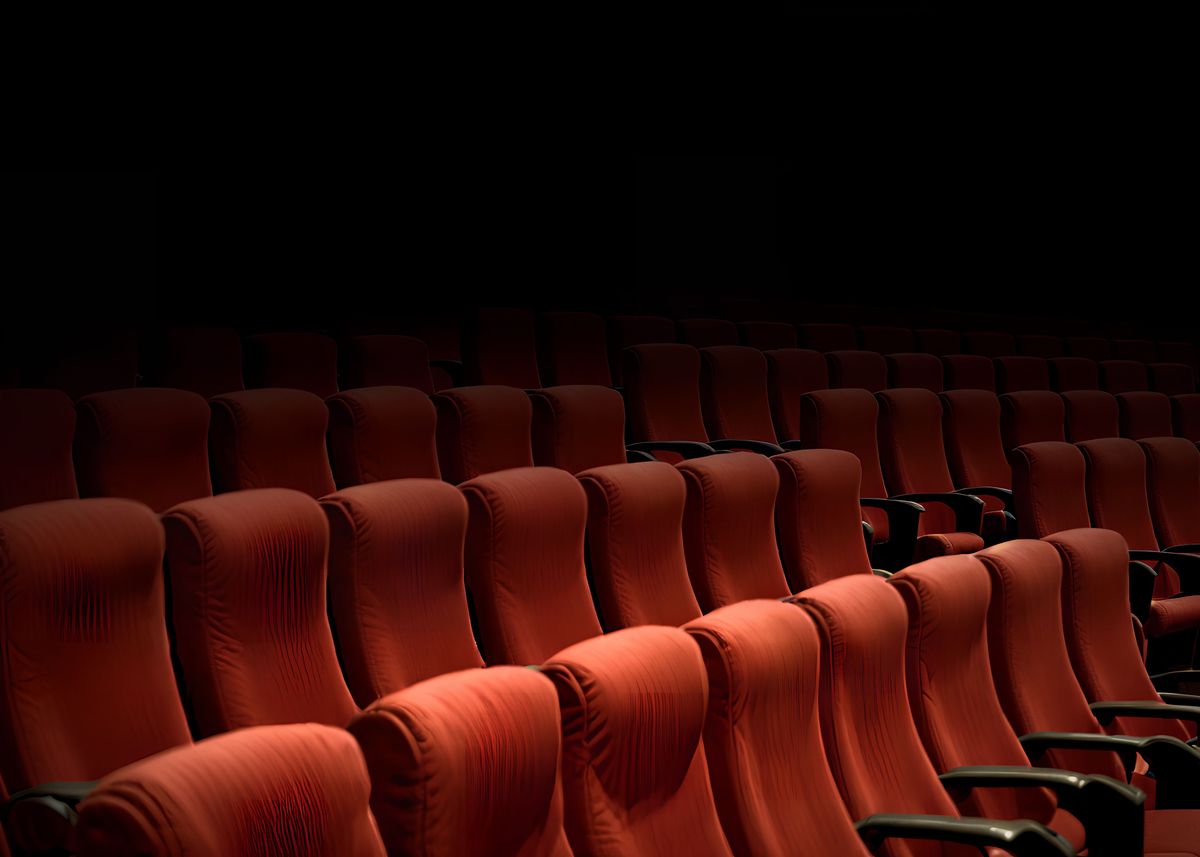 ‘Cinema vintage seats rows ’ Poster by Gianfranco Grenar | Displate