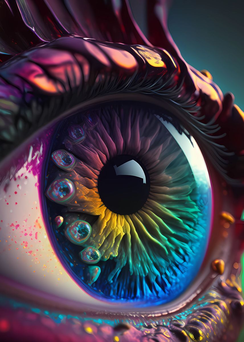 'Eye' Poster by Oleksandr Kovalov | Displate