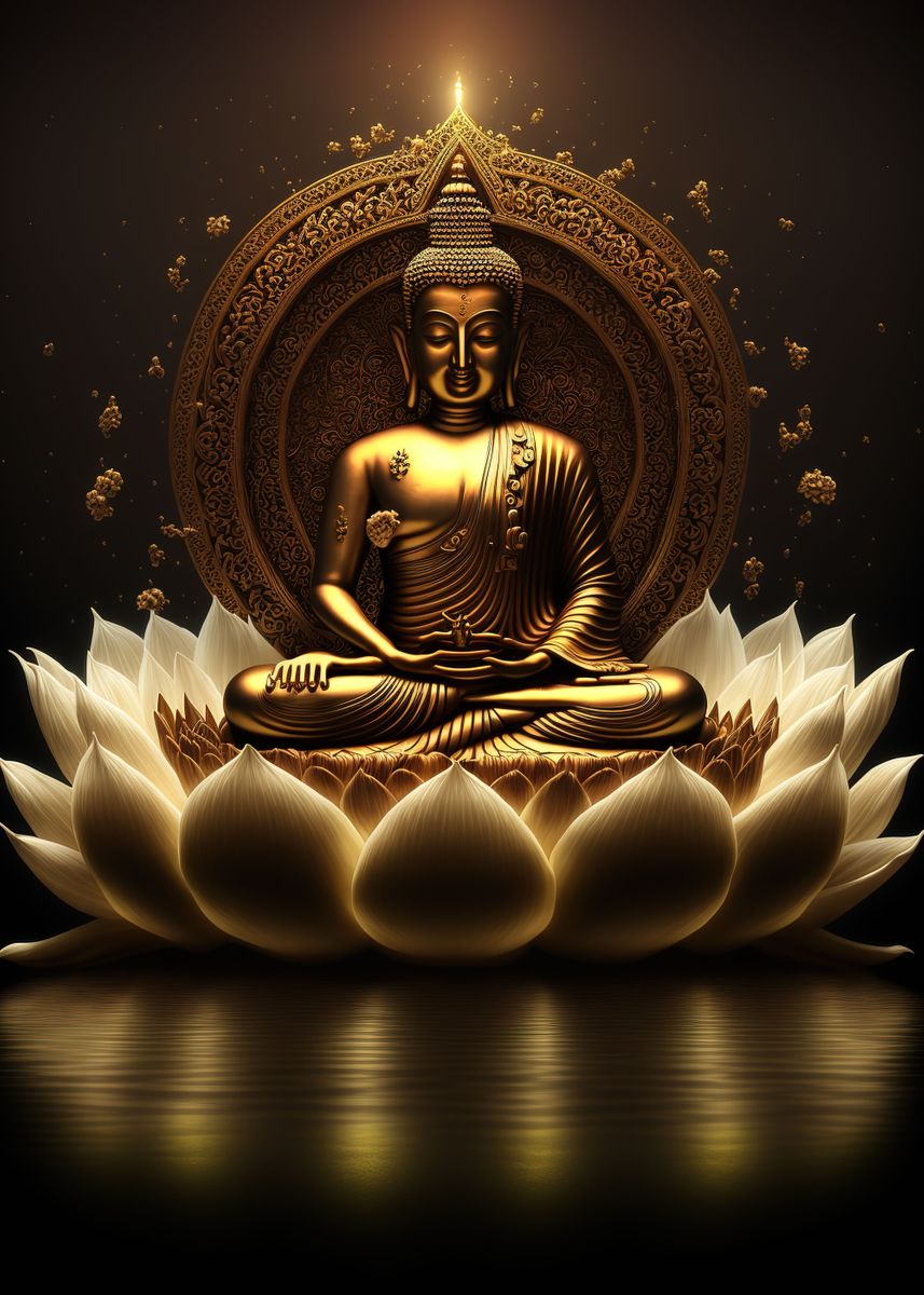 'guanyin buddha' Poster, picture, metal print, paint by Zachariah ...