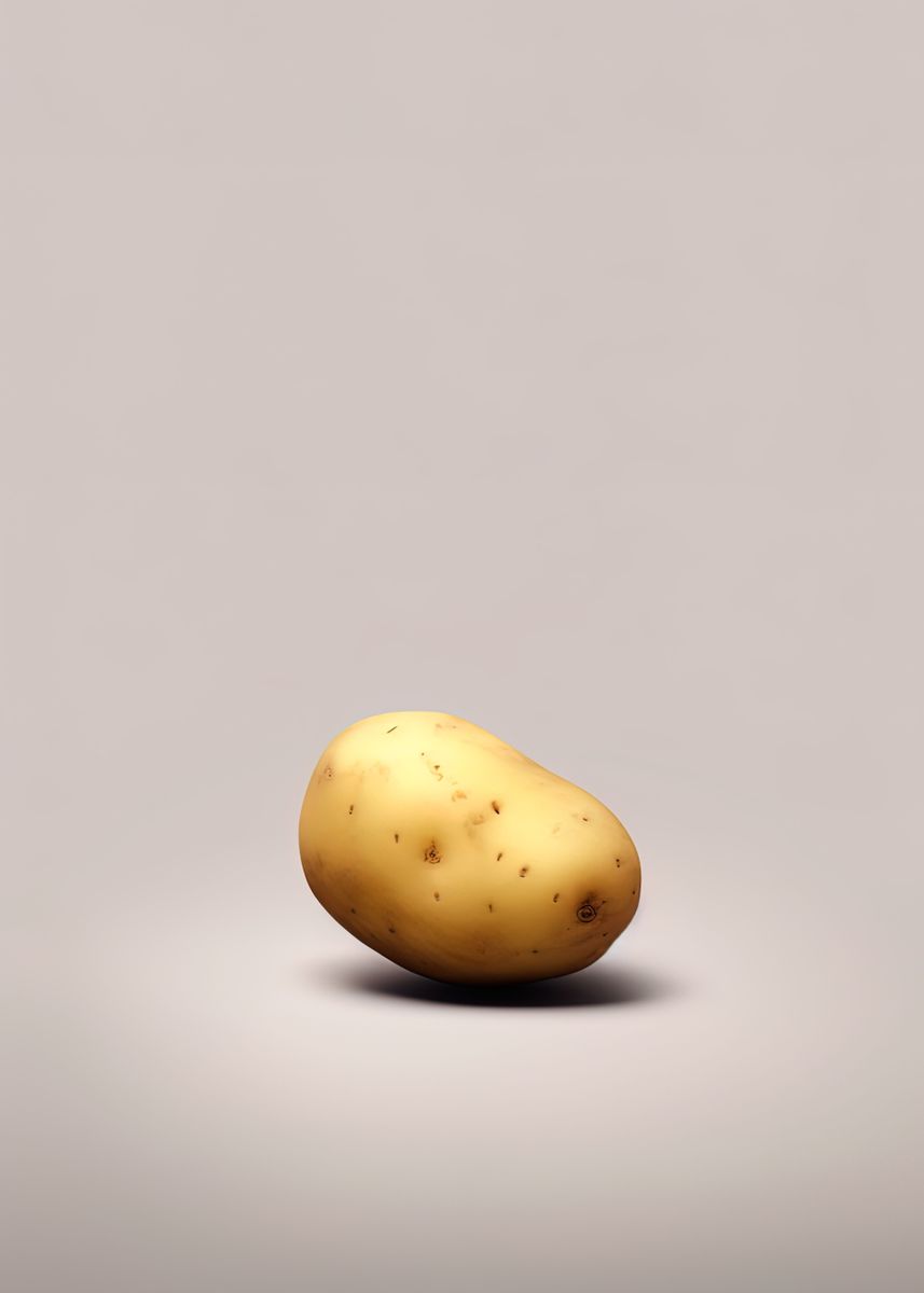 'Potato' Poster, picture, metal print, paint by Powerful Words by Dave ...