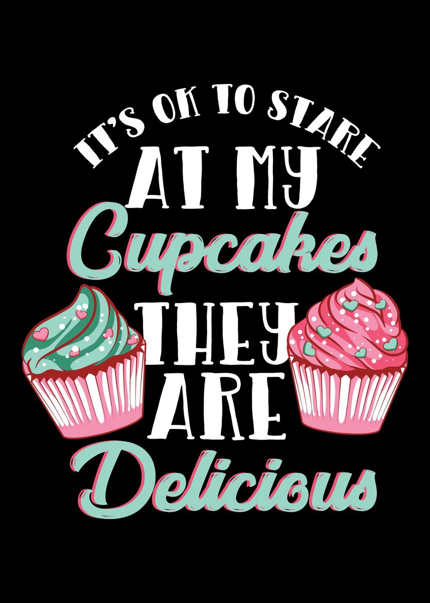 'Cupcake Baking Cupcakes' Poster by MuffinPowa | Displate