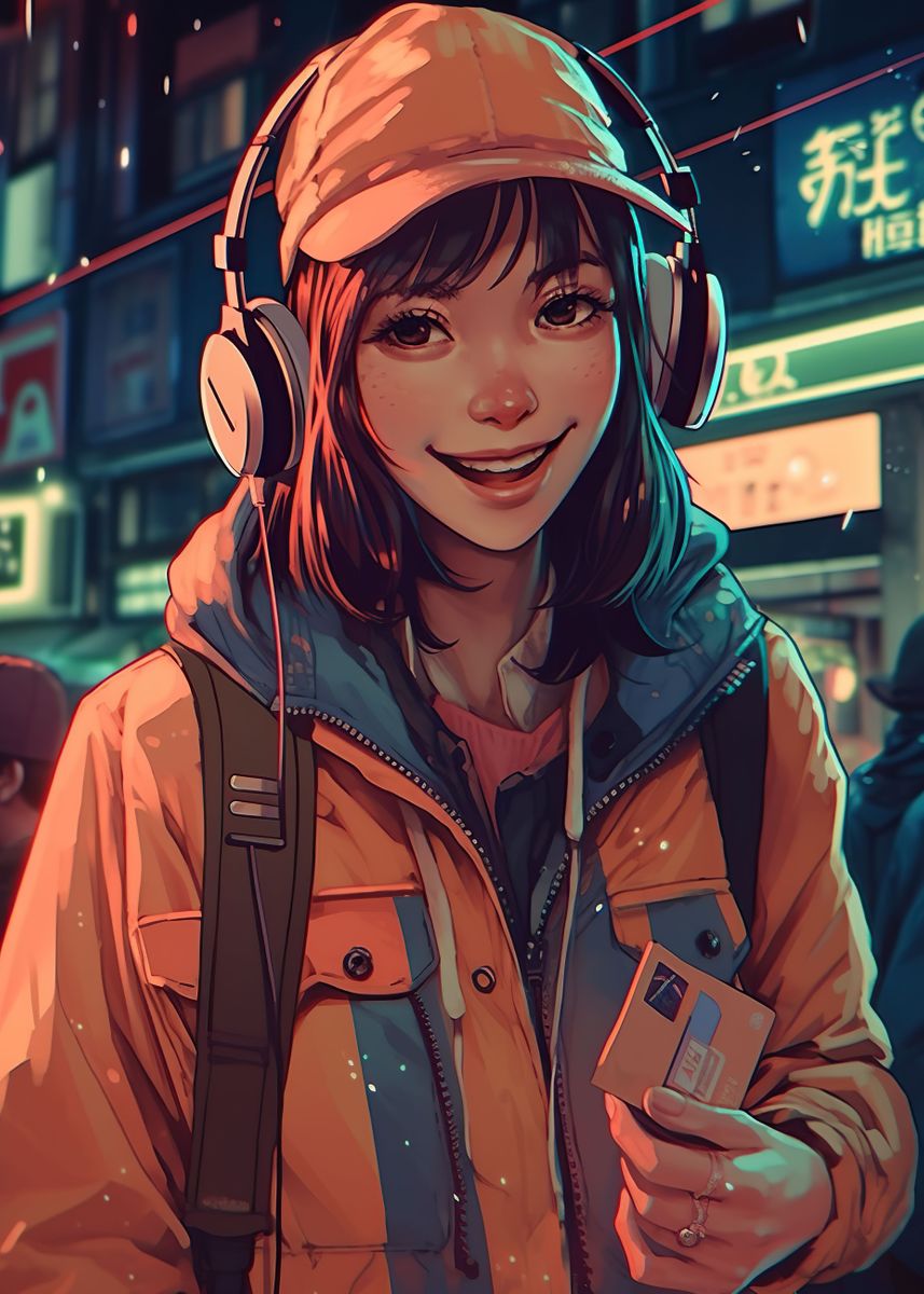 'Lofi Girl' Poster by JimineS Displate