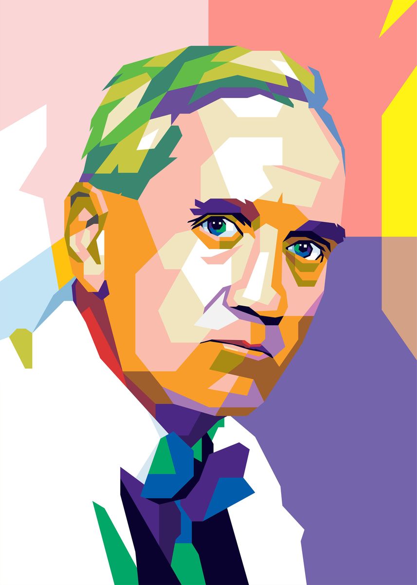 'Alexander Fleming' Poster, picture, metal print, paint by Erick Sato ...