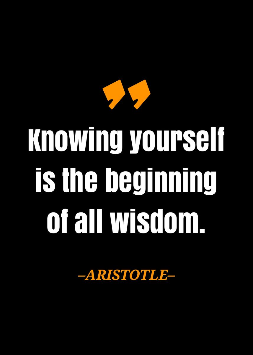 'ARISTOTLE Quote' Poster, picture, metal print, paint by Gembull Art ...