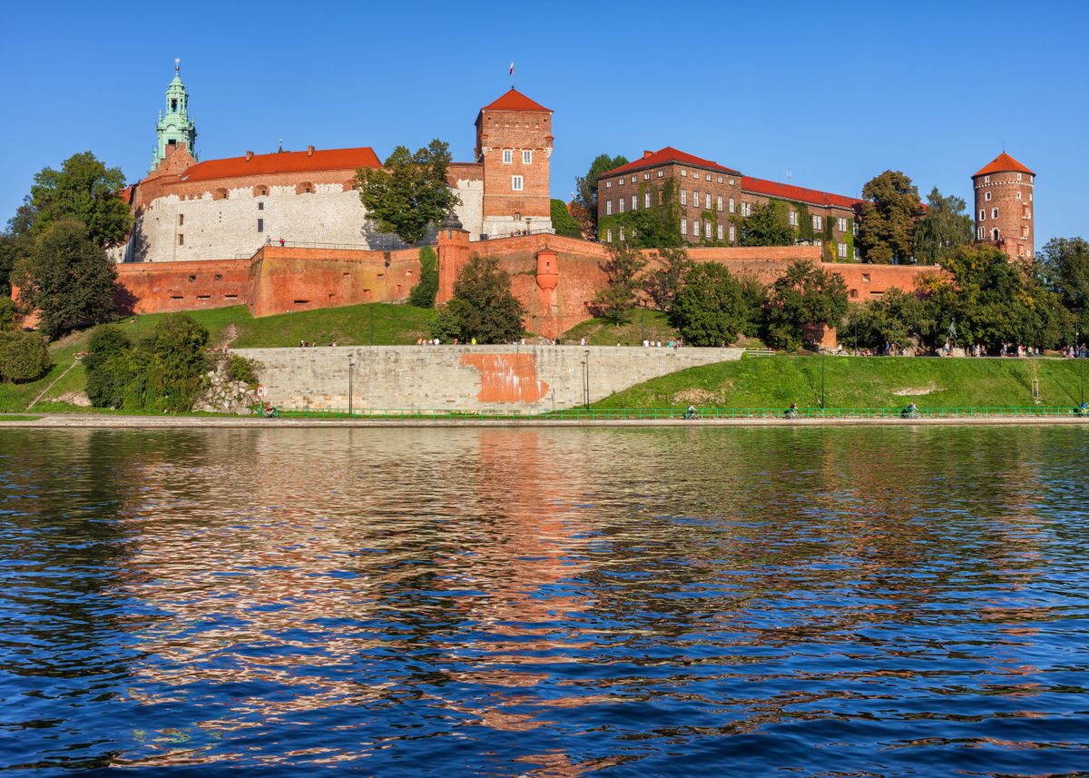 'Wawel Castle In Krakow' Poster by Socratubik | Displate