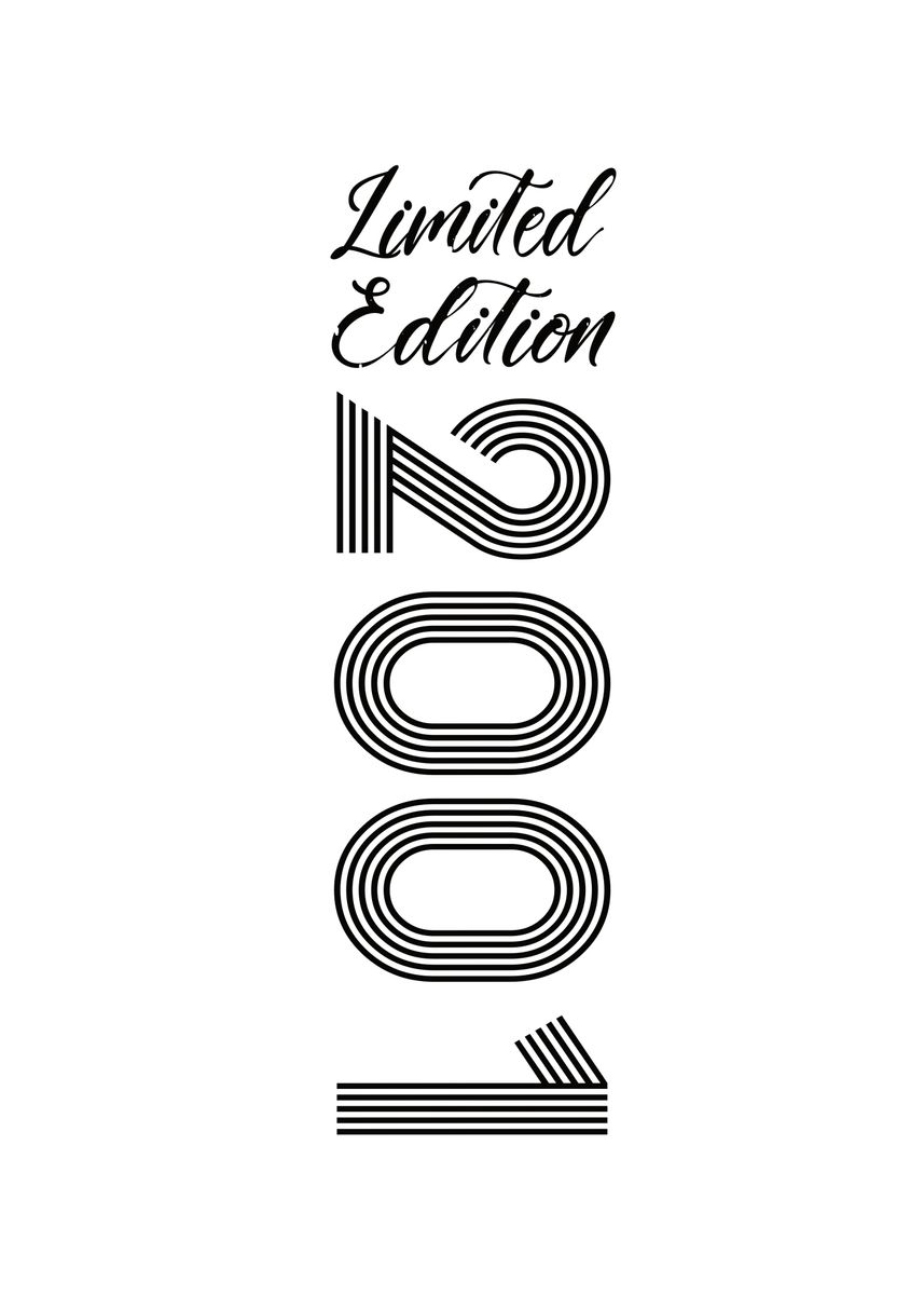 'Limited Edition 2001' Poster, picture, metal print, paint by ZS C O M ...