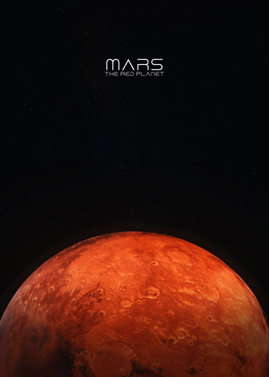 'Mars' Poster, picture, metal print, paint by Phoenyx | Displate