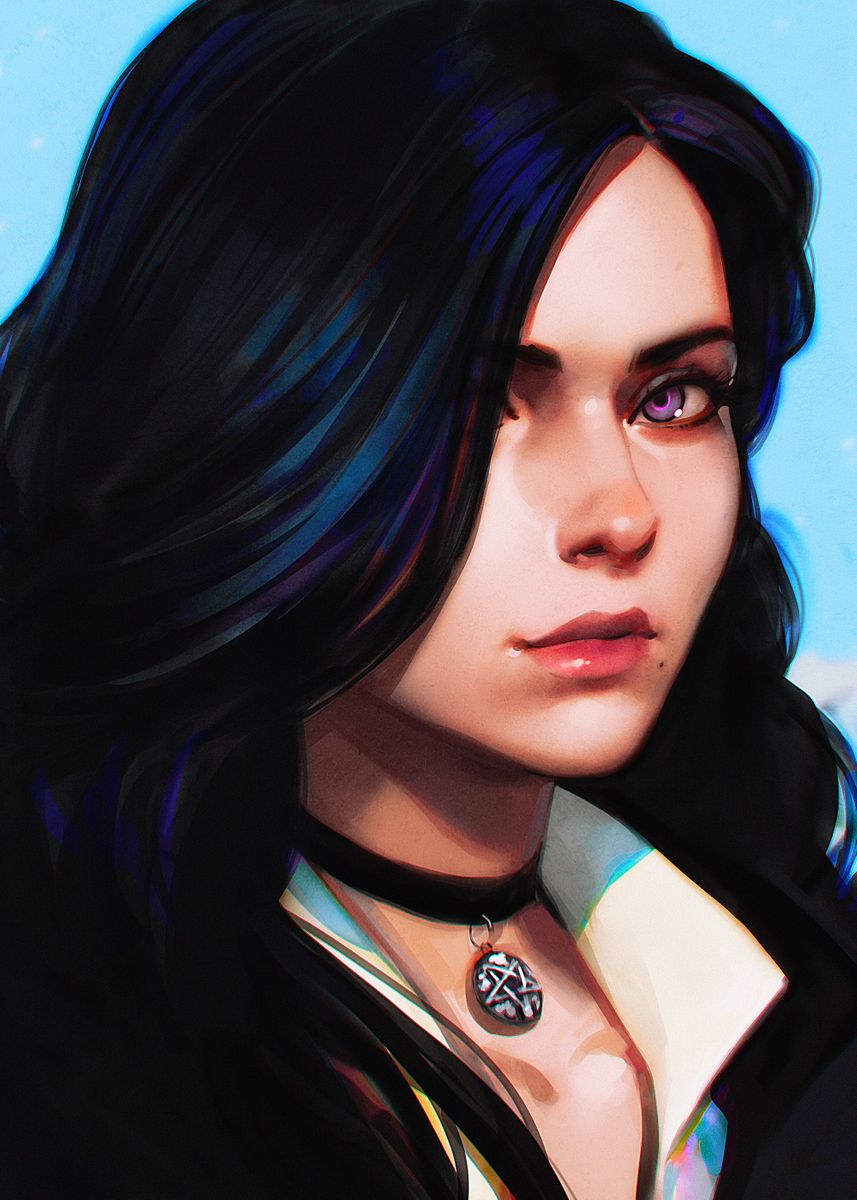 'yennefer' Poster, Picture, Metal Print, Paint By Witcher 3 