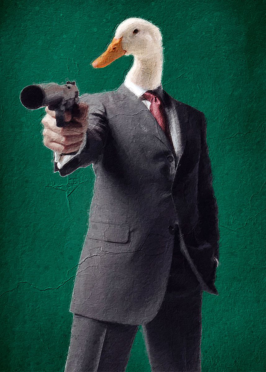 Duck Meme Poster By Meme Daily Displate