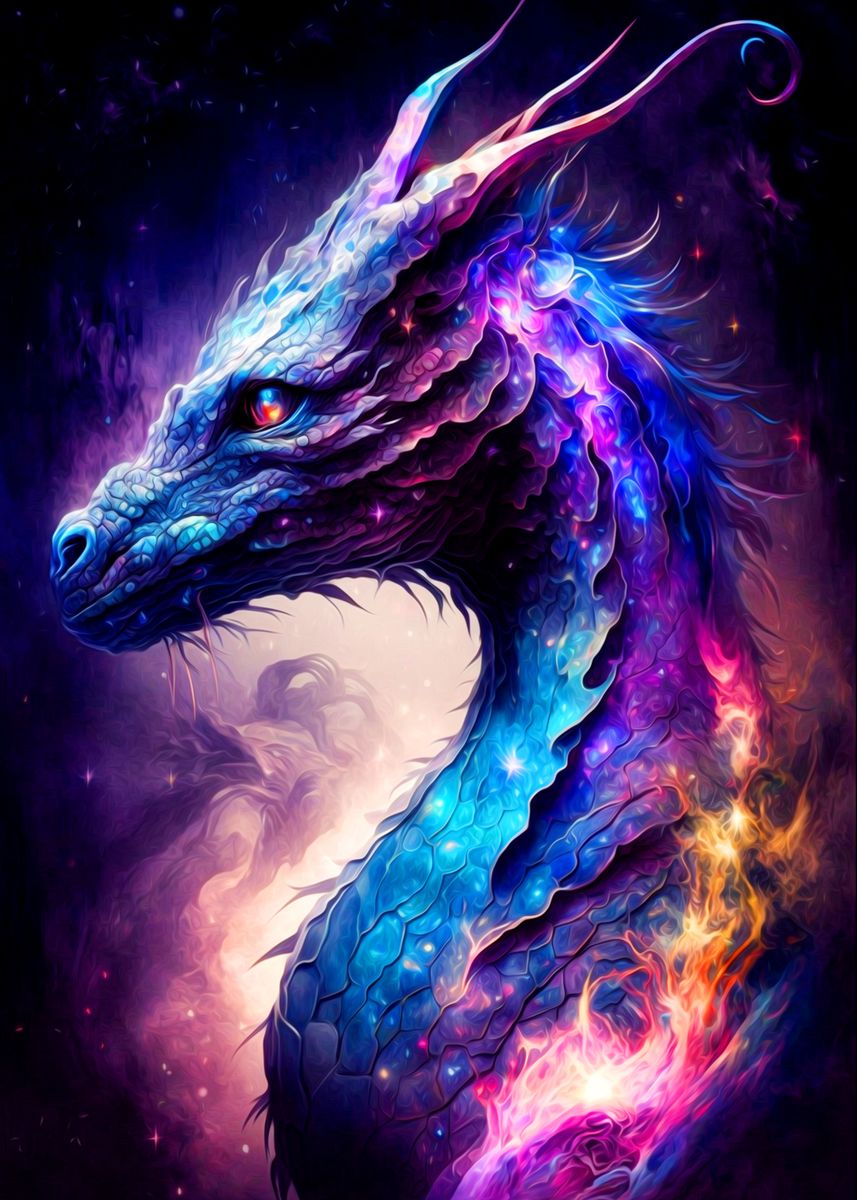 'Dragon' Poster by minh doan | Displate