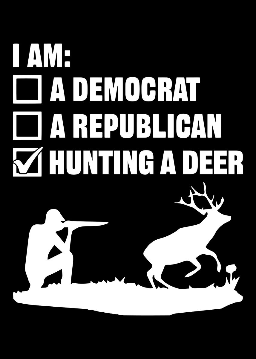 'Hunting Hunter' Poster by CrazySquirrel | Displate