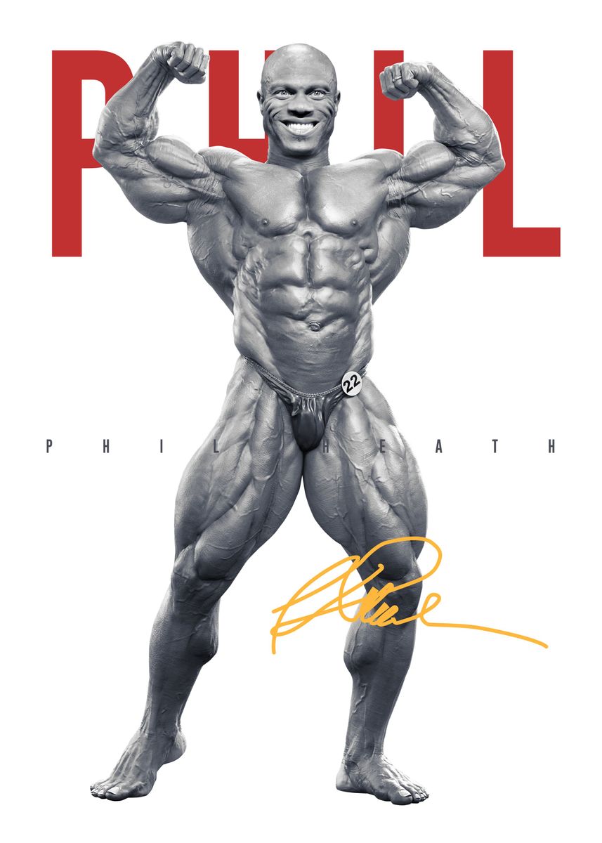 Phil Heath The Gift Bodybuilder | Poster