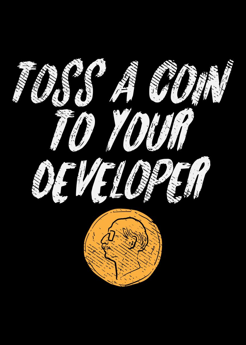 'Computer Programmer Funny' Poster, picture, metal print, paint by ...