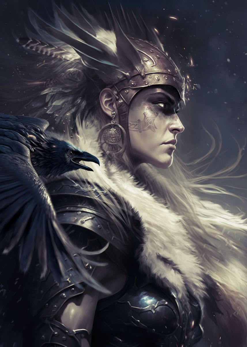 Poster Metallico Vintage "The King Of All Living Beings Odin" - Targa In Latta 20x30 Cm Per Pub E Garage